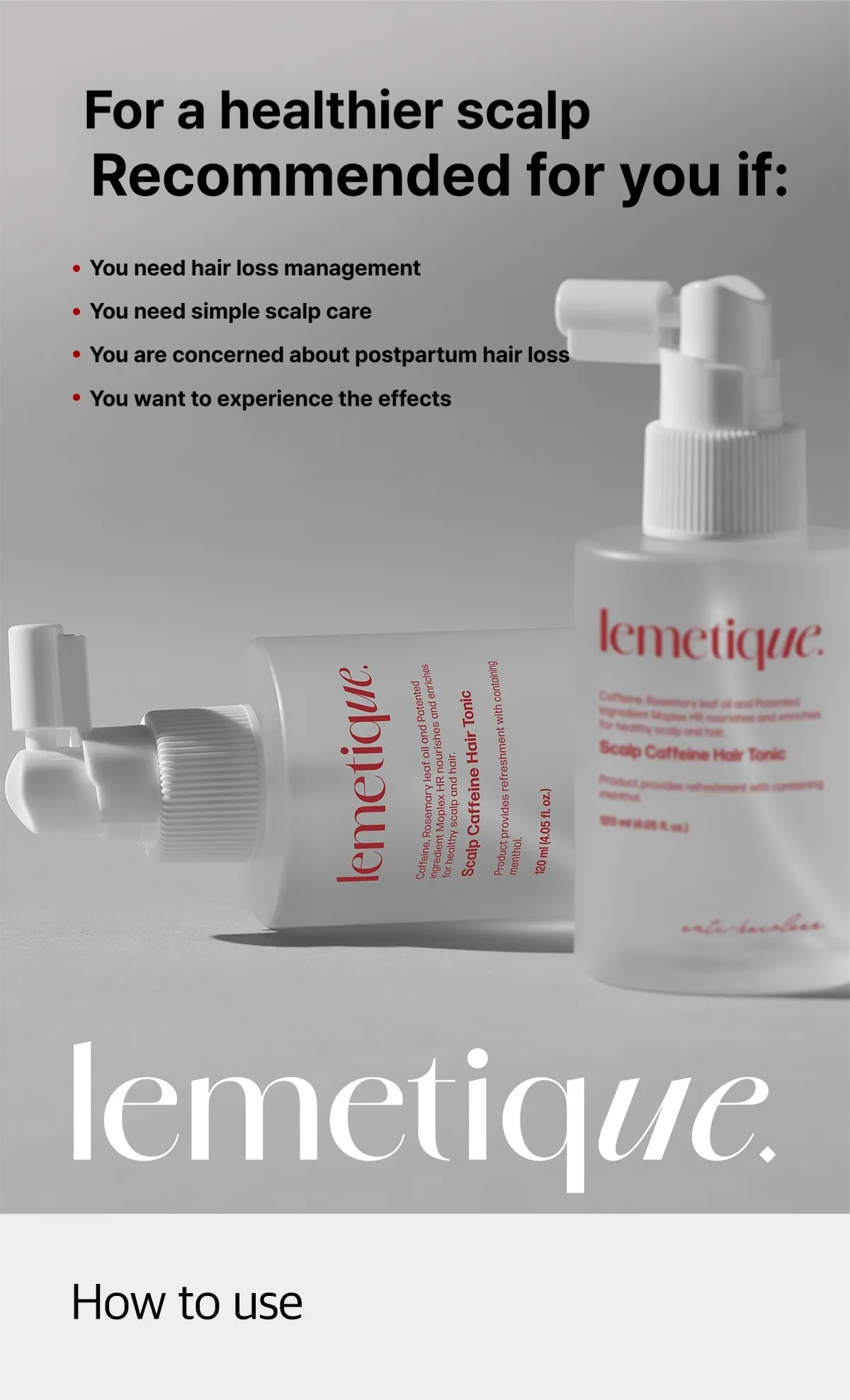 Scalp Caffeine Hair Tonic