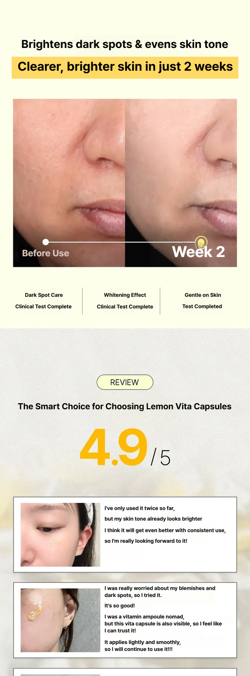 Lemon-Vita Intensive Capsule Ampoule 30ml