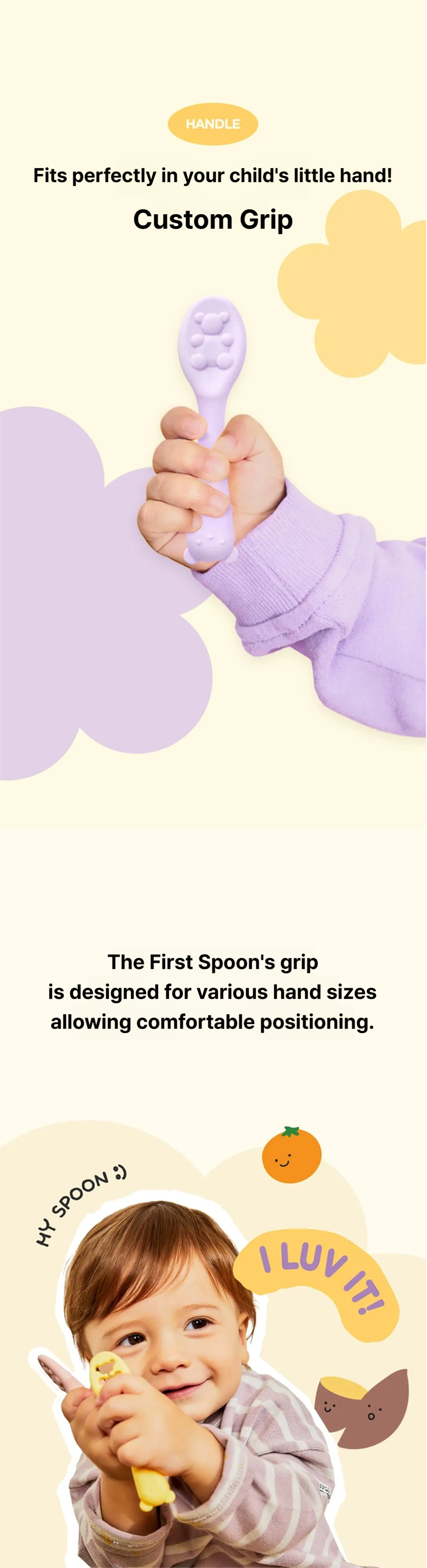 Reliev First Baby Food Spoons