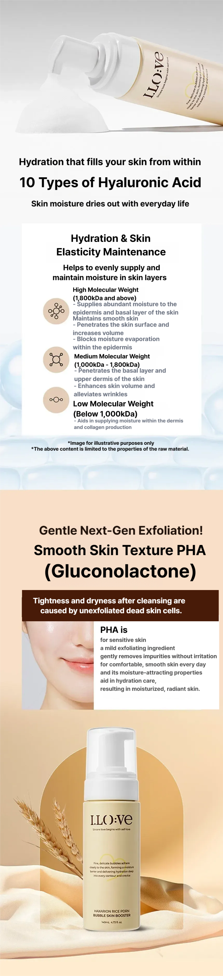 Hexarion Rice PDRN Bubble Skin Booster