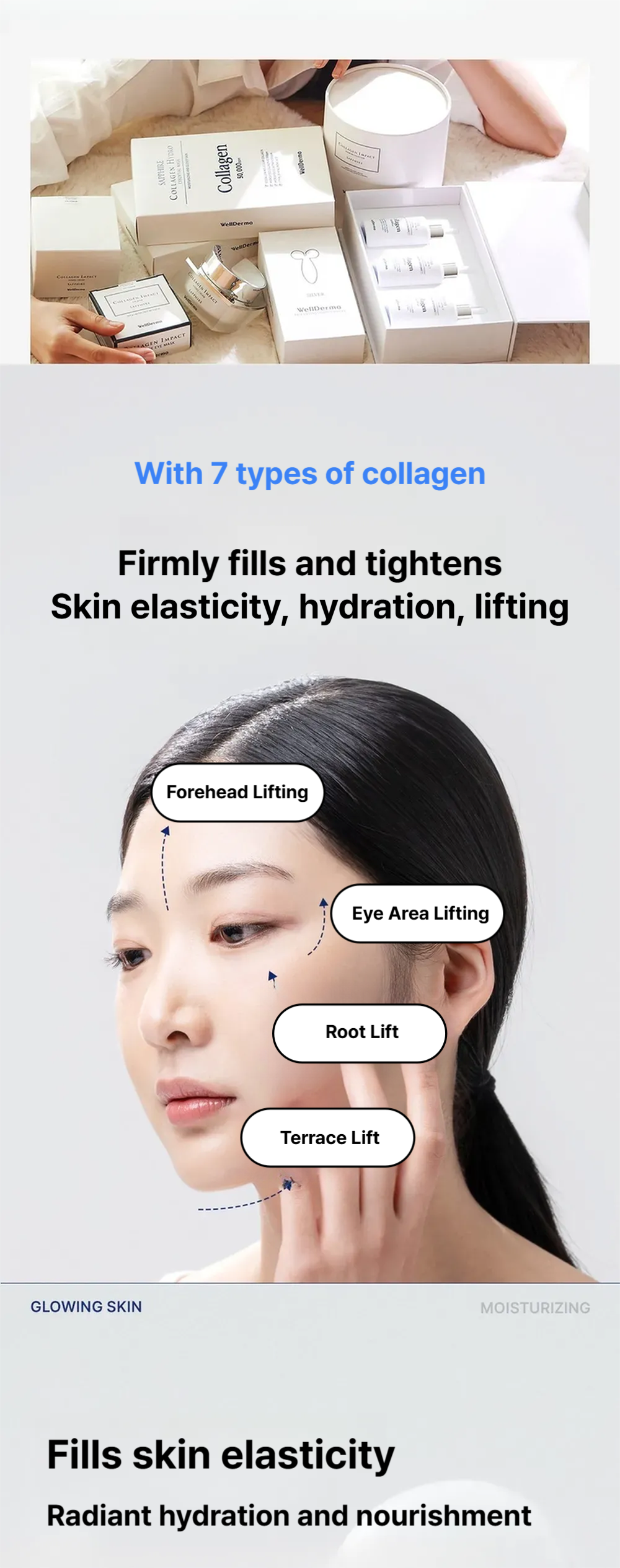 Wellderma Collagen Beauty Care Serum & Roller Set