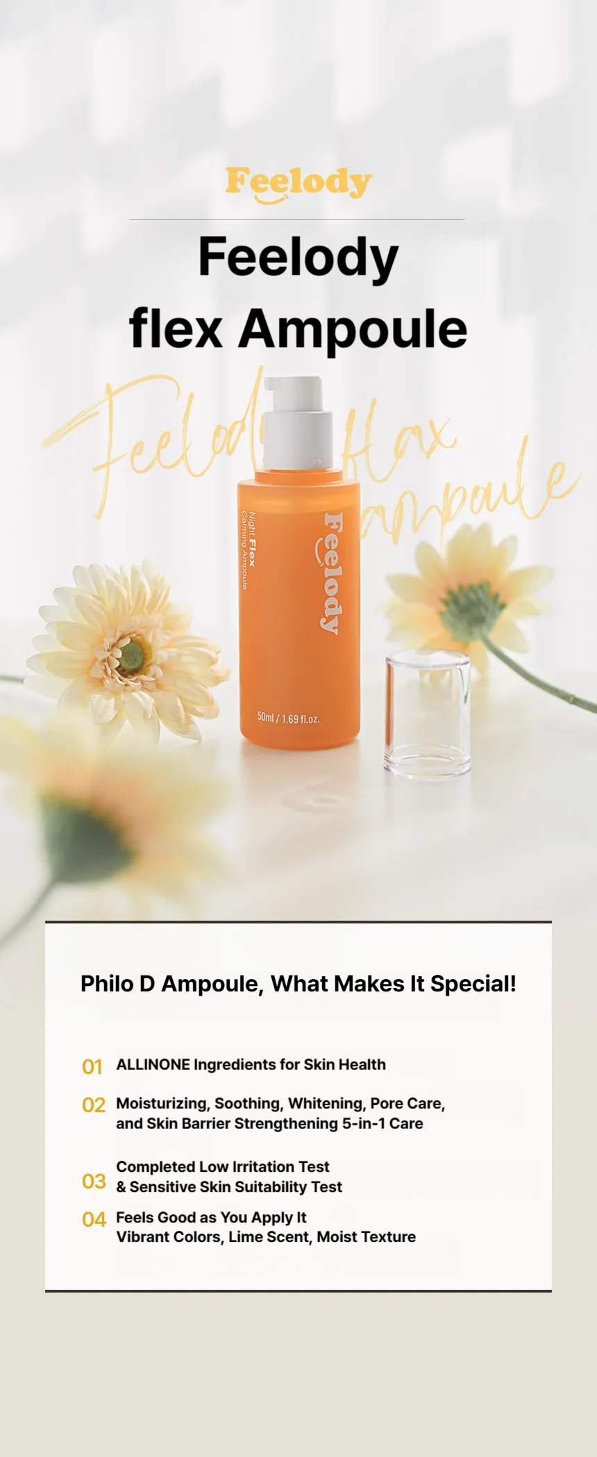 Feelody Night Flex Calming Ampoule 50ml