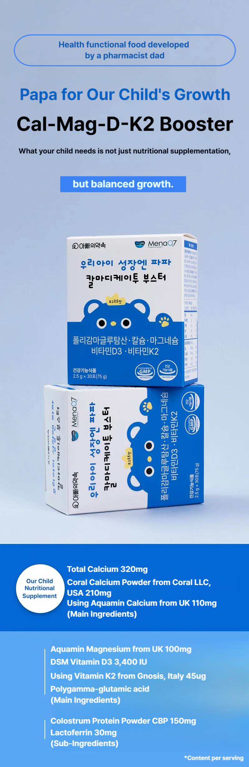 Papa Cal-Mag-D-K2 Booster