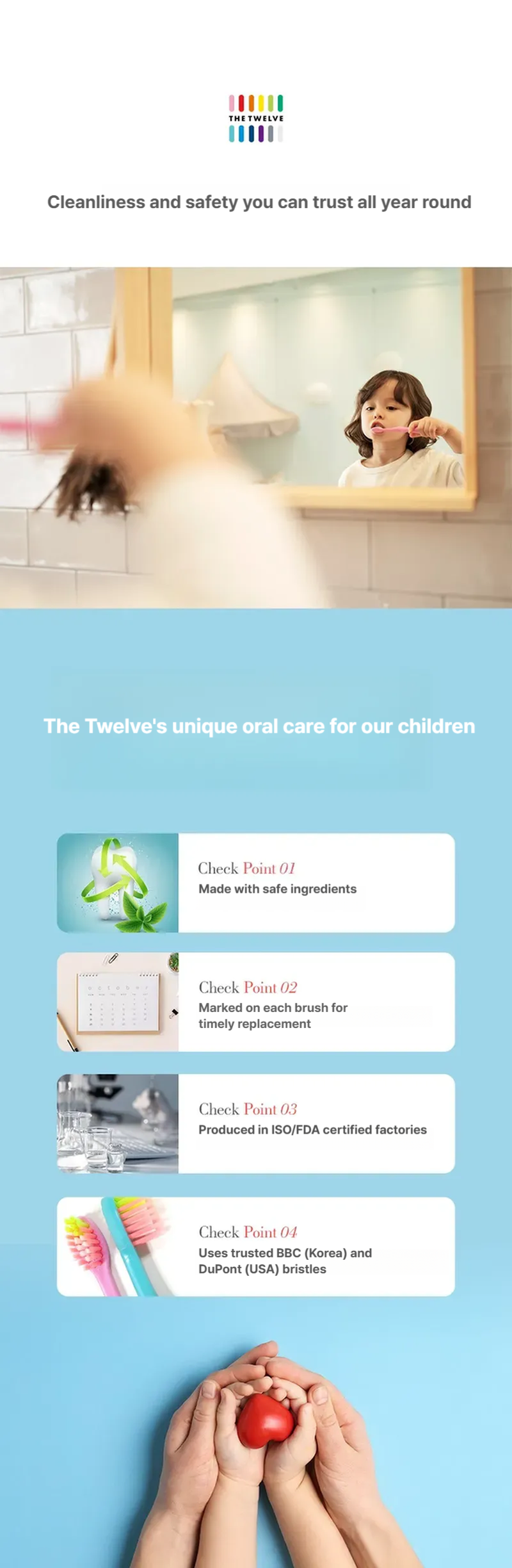Thetwelve Step3 Kids toothbrush 12P pastel
