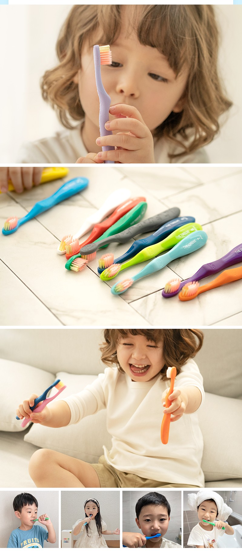 Thetwelve Step3 Kids toothbrush 12P vivid