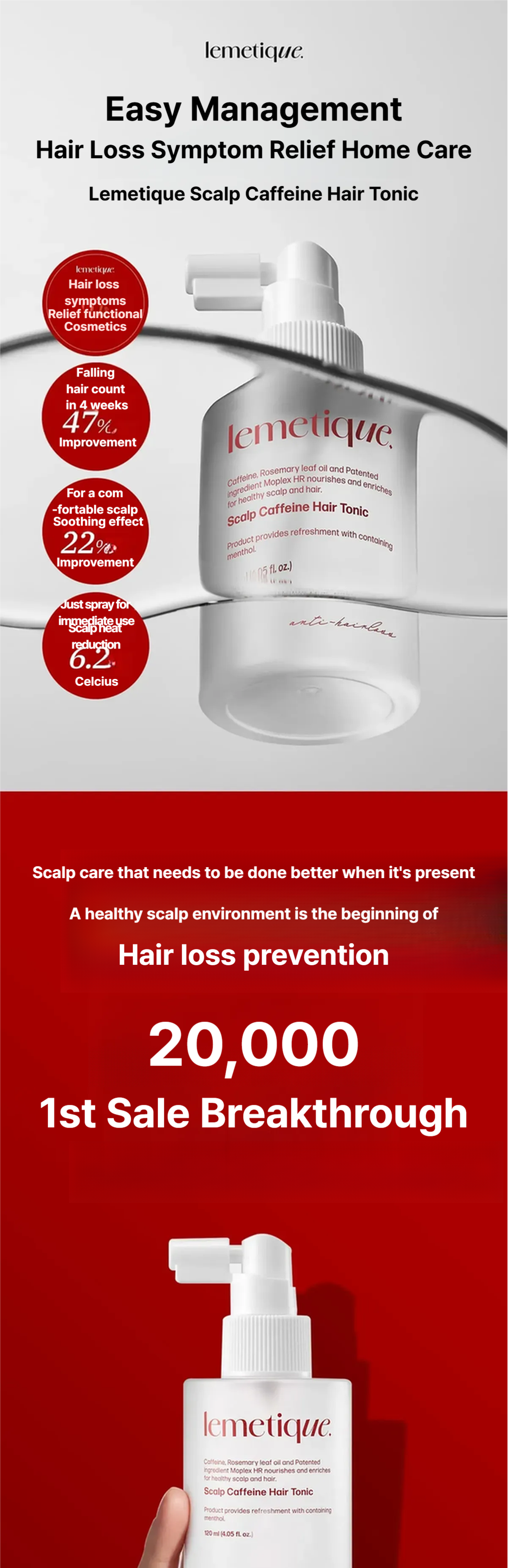 Scalp Caffeine Hair Tonic