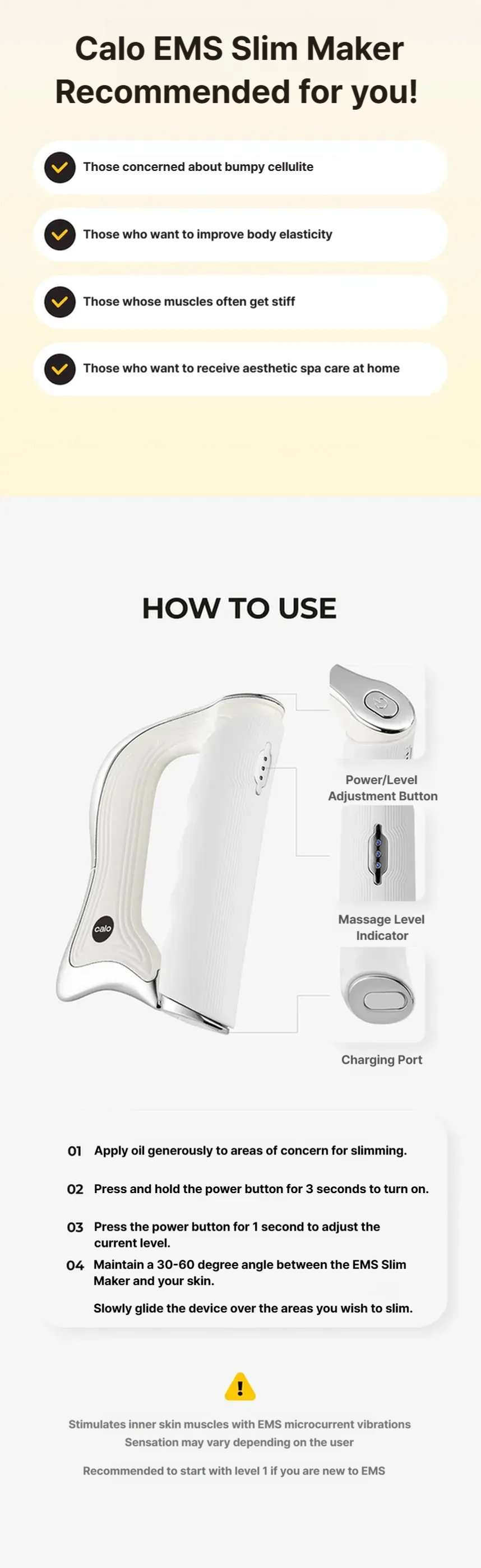 CALO EMS Slimmaker
