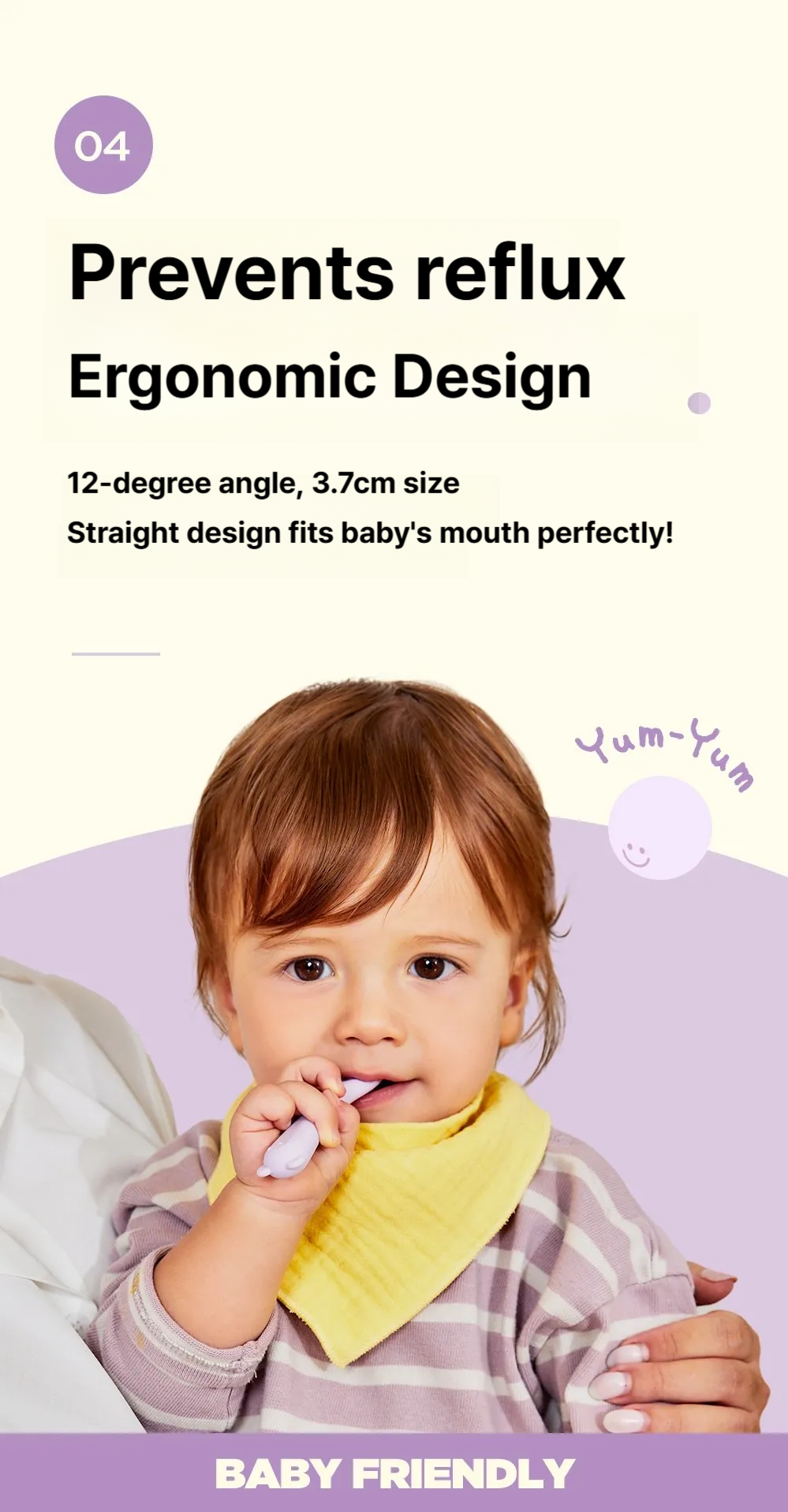 Reliev First Baby Food Spoons
