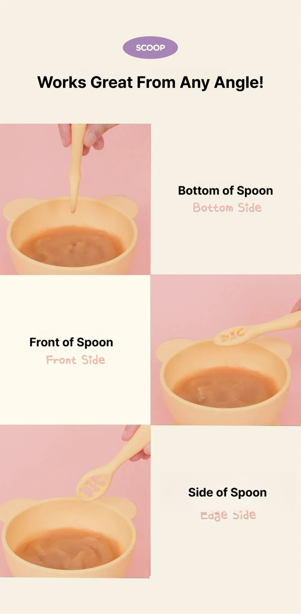 Reliev First Baby Food Spoons