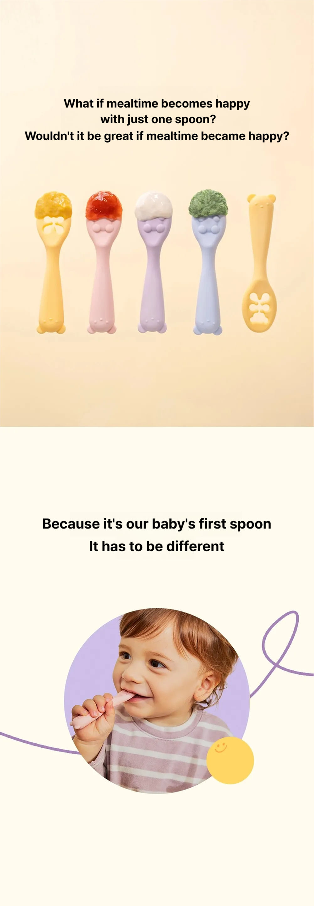 Reliev First Baby Food Spoons