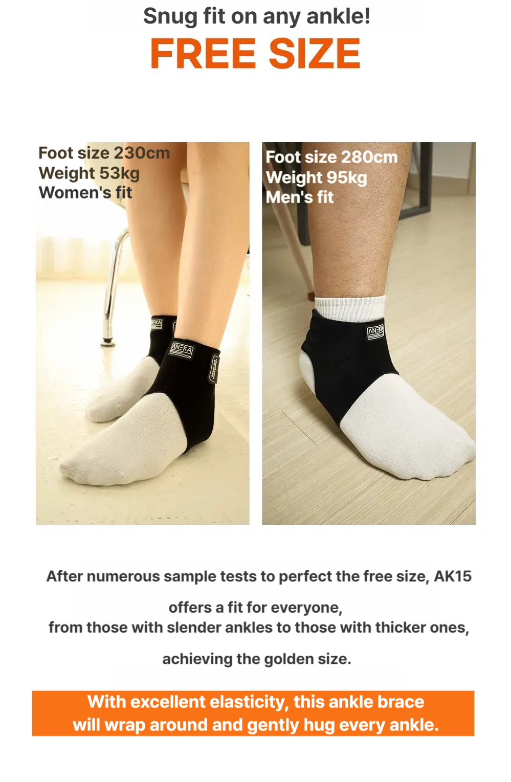 Anneka AK15 ankle brace