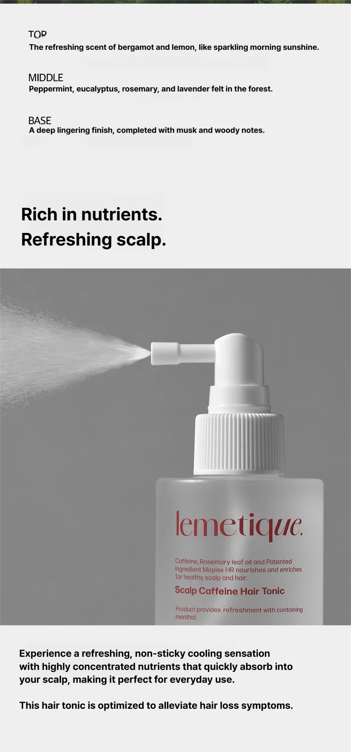 Scalp Caffeine Hair Tonic