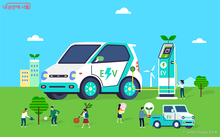 서울시는 올해 총 2만 2,526대의 전기차 보급에 나선다.