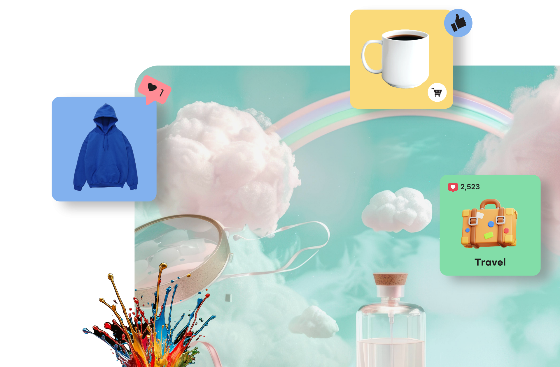 크리에이티브 콘텐츠 이미지