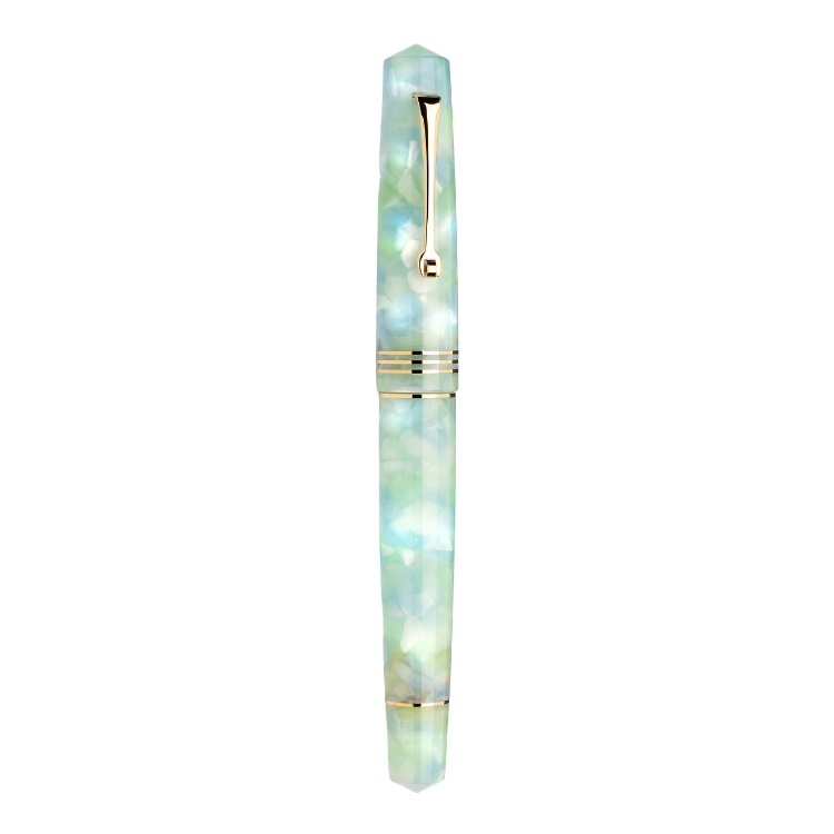Yellow gold trim Momento Zero Artica fountain pen