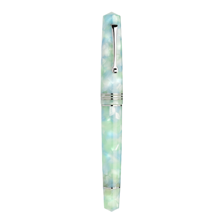 Palladium trim Momento Zero Artica fountain pen