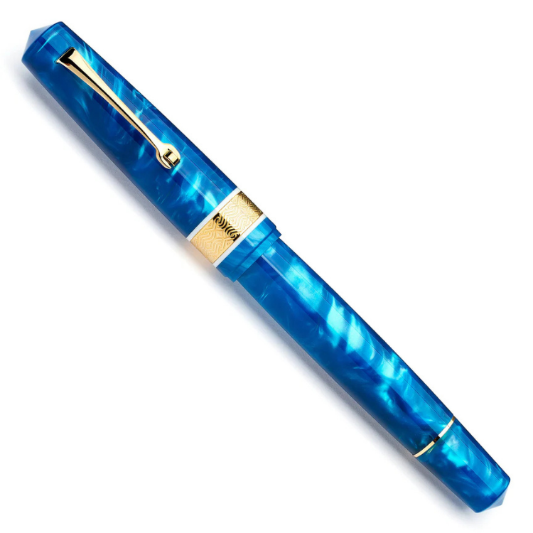 Yellow gold trim Momento Magico Pithecusa fountain pen