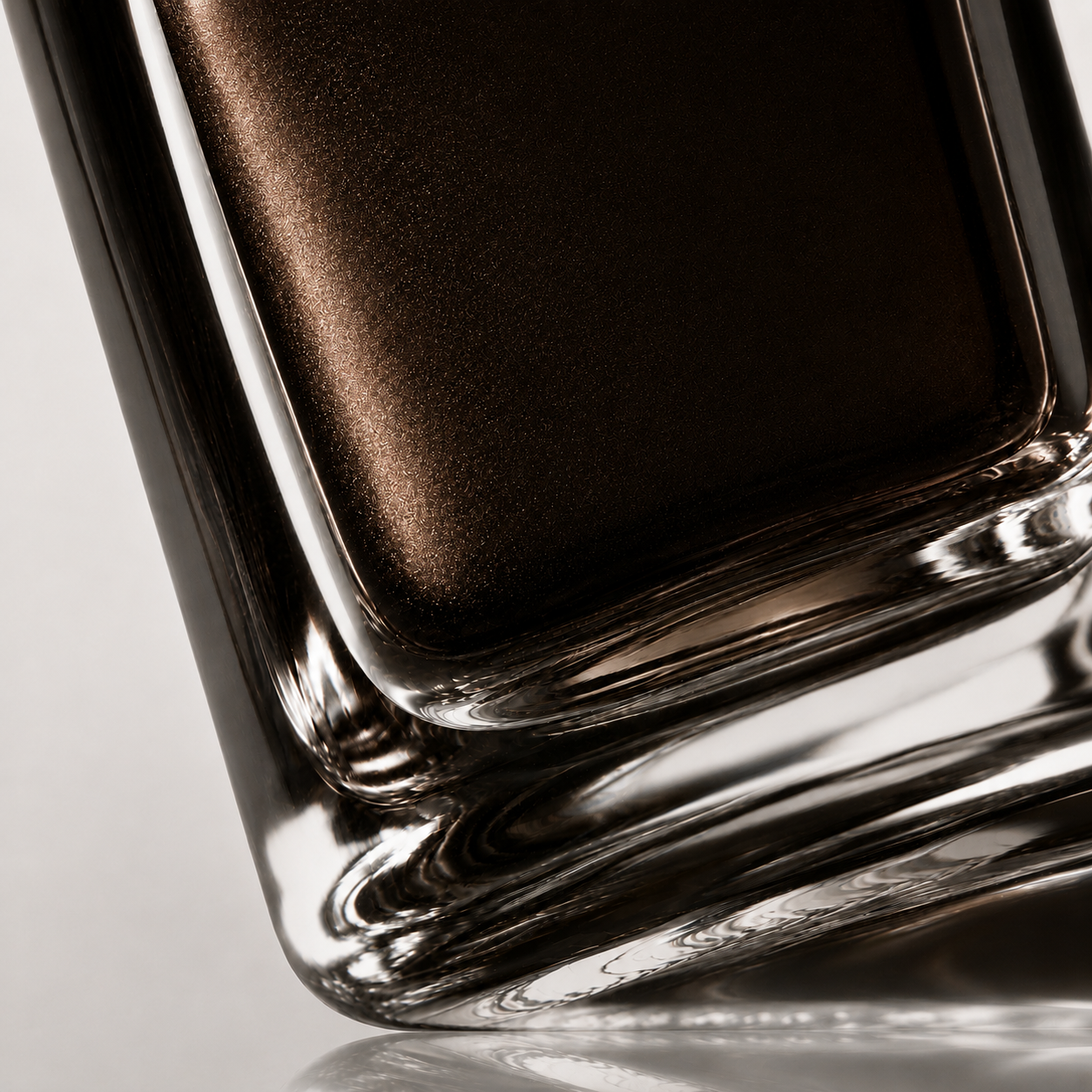 만추의 빛 국화 병 잉크 보틀 디테일
