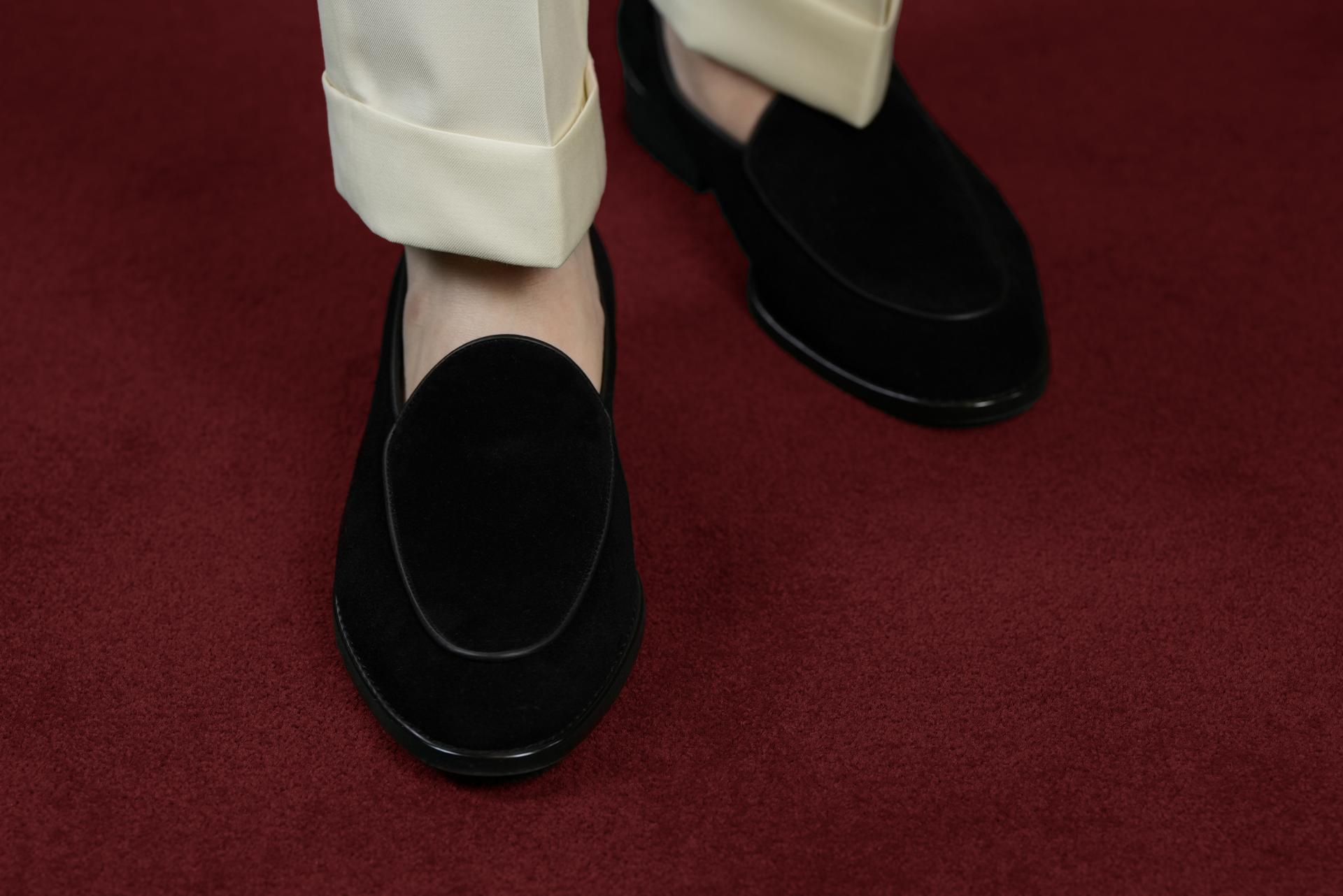 Leonardo Suede Black