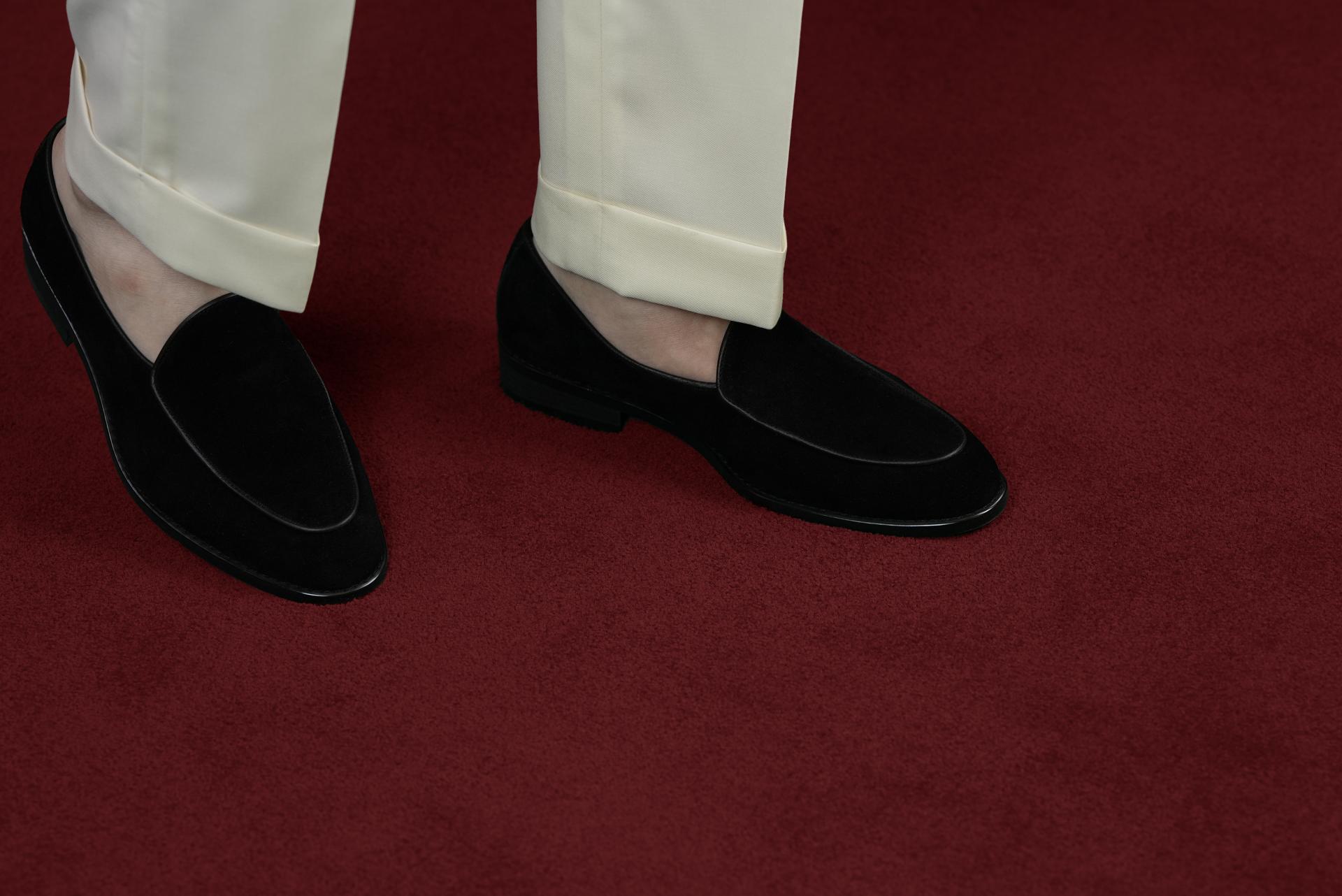 Leonardo Suede Black