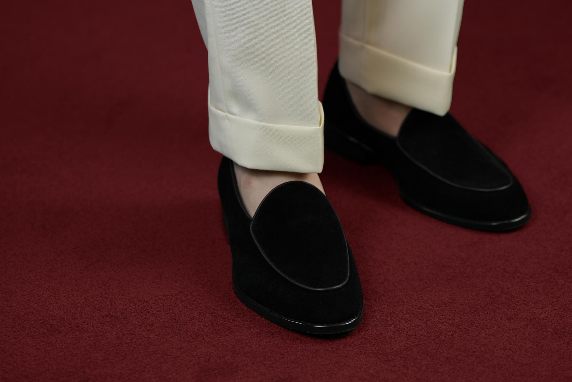 Leonardo Suede Black