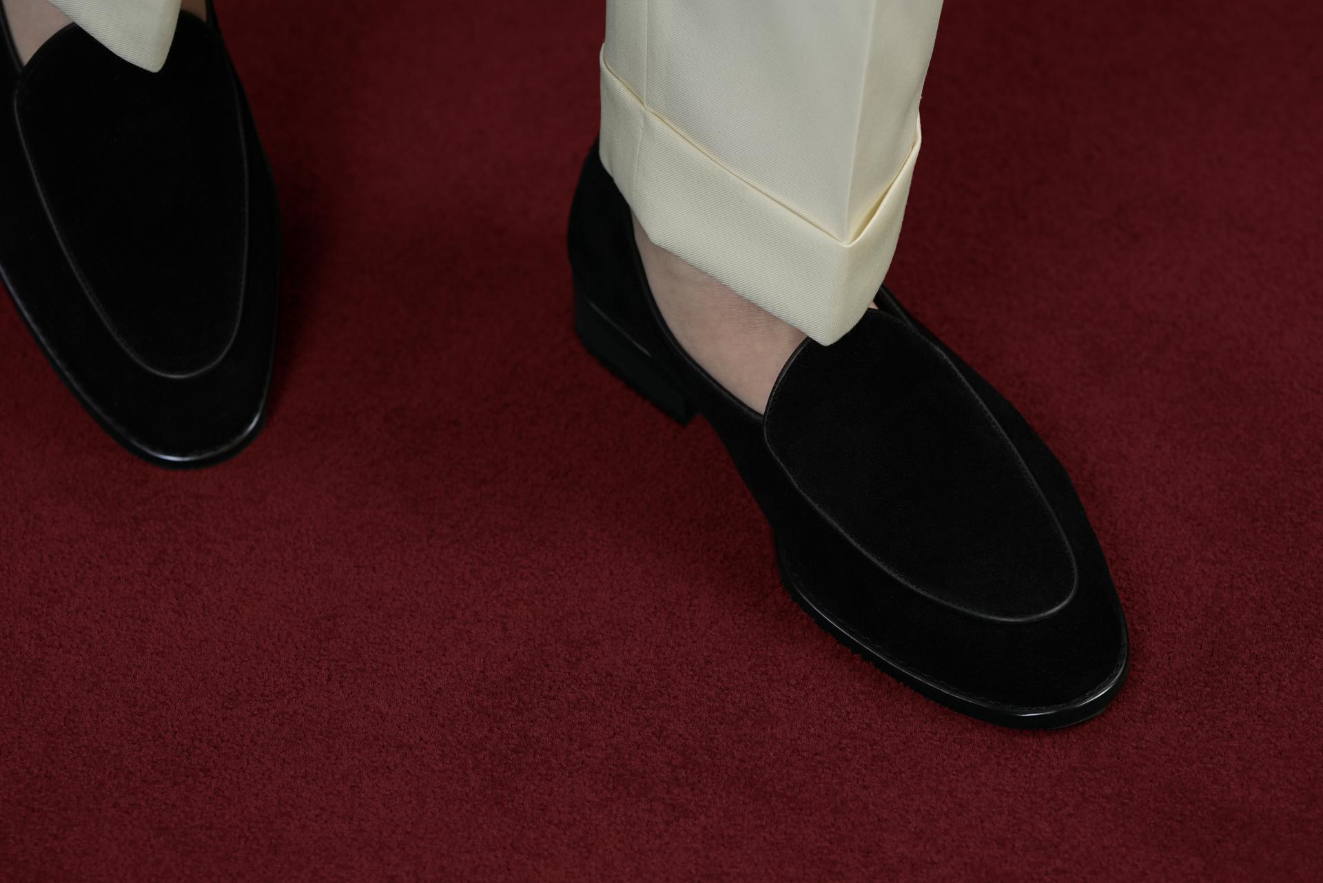 Leonardo Suede Black