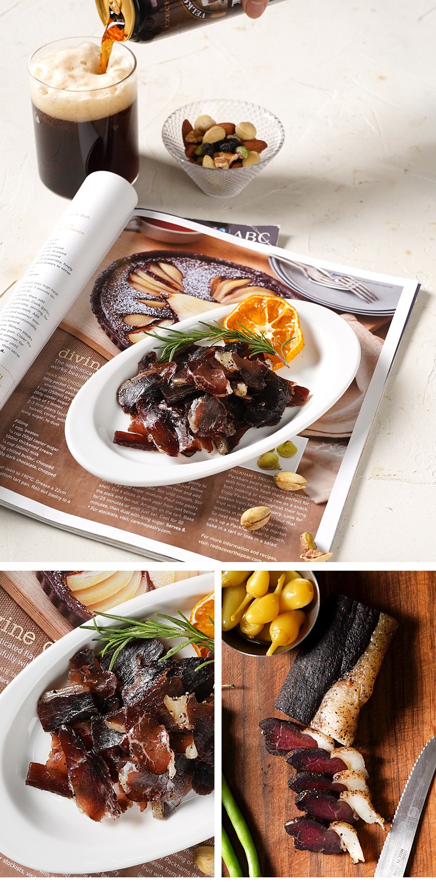 브라이리퍼블릭 남아공 빌통 소고기 수제육포 Biltong 95g