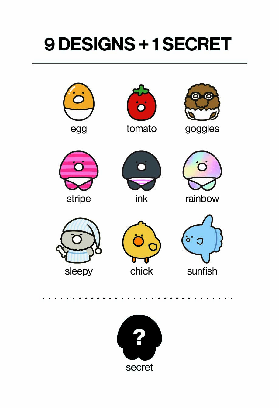 cumo mystery box set (large+small)