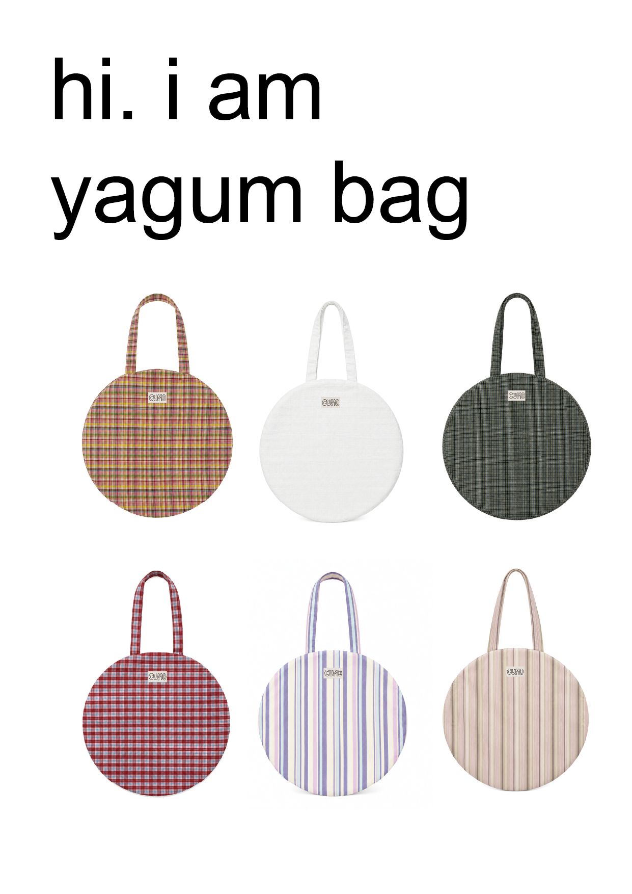 Yagum Bag - Moss Check