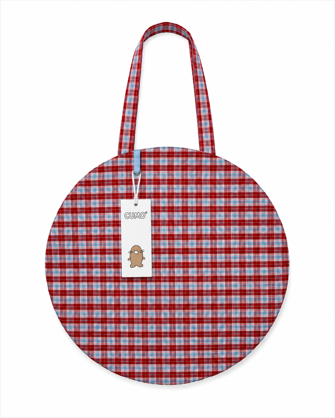 Yagum Bag - Tomato Check