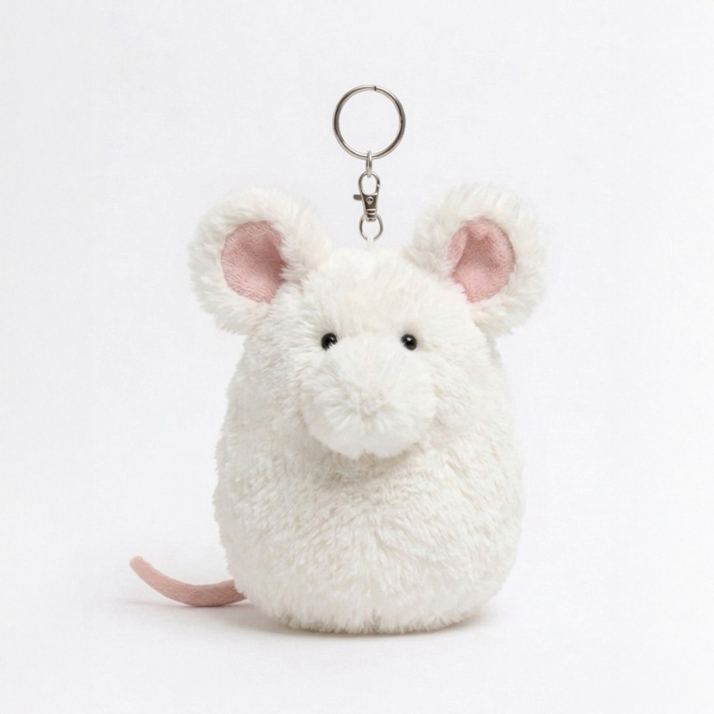 thank you ♡ mouse cumo (white)