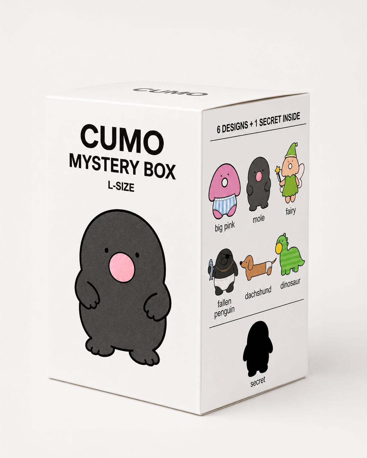cumo mystery box set (large+medium+small)