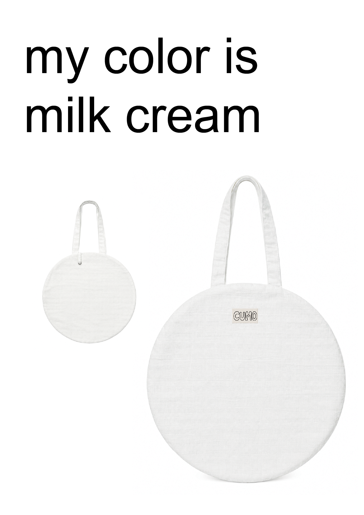 Yagum Bag - Milk Cream