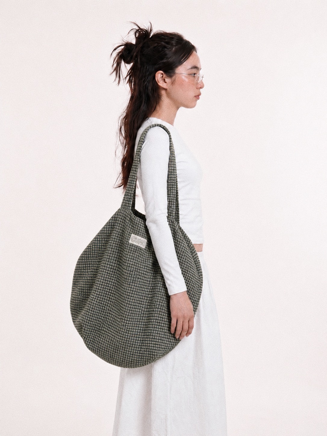 Yagum Bag - Moss Check