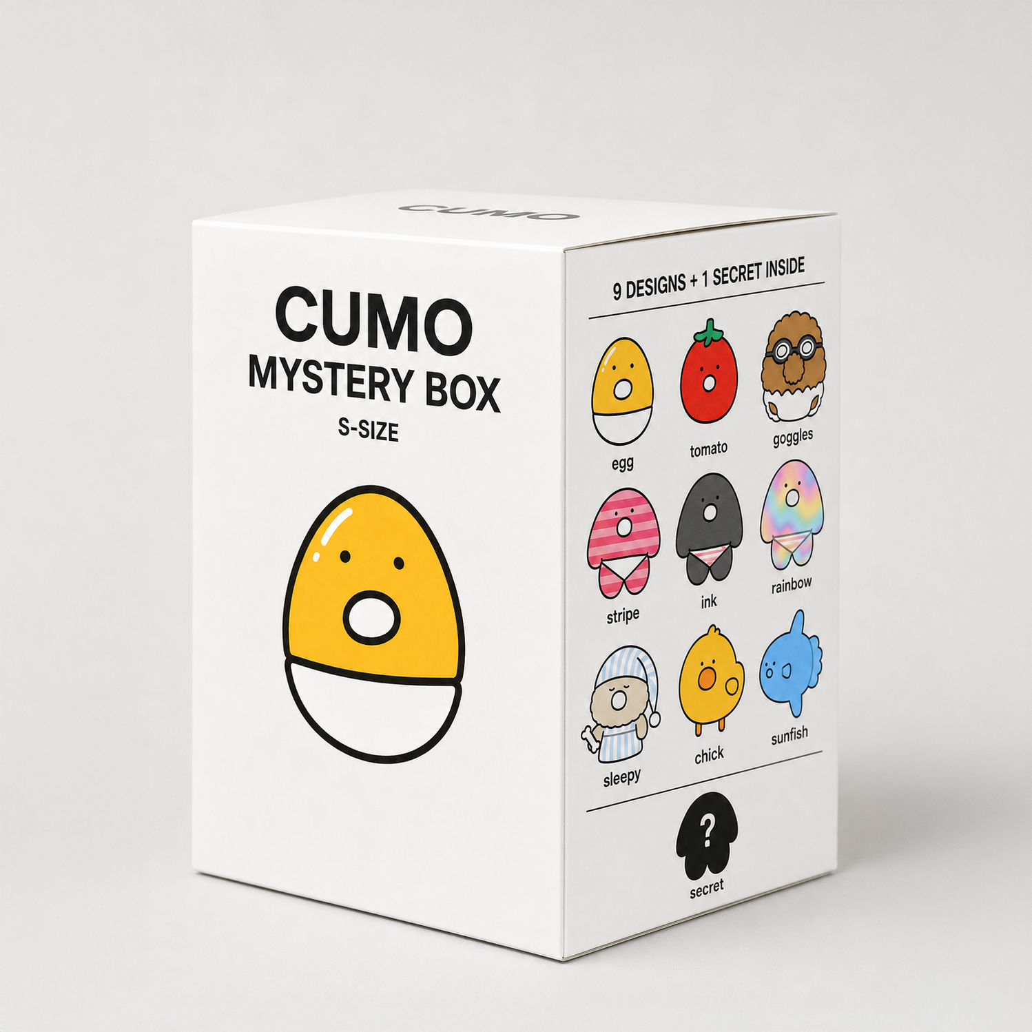cumo mystery box set (large+medium+small)
