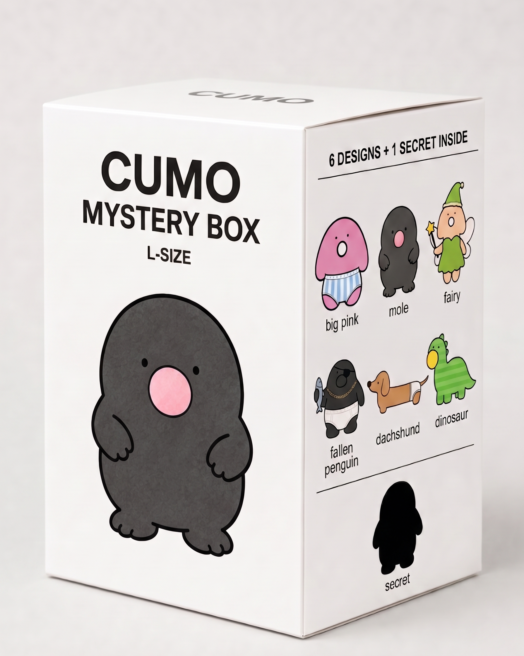 cumo mystery box set (large+small)
