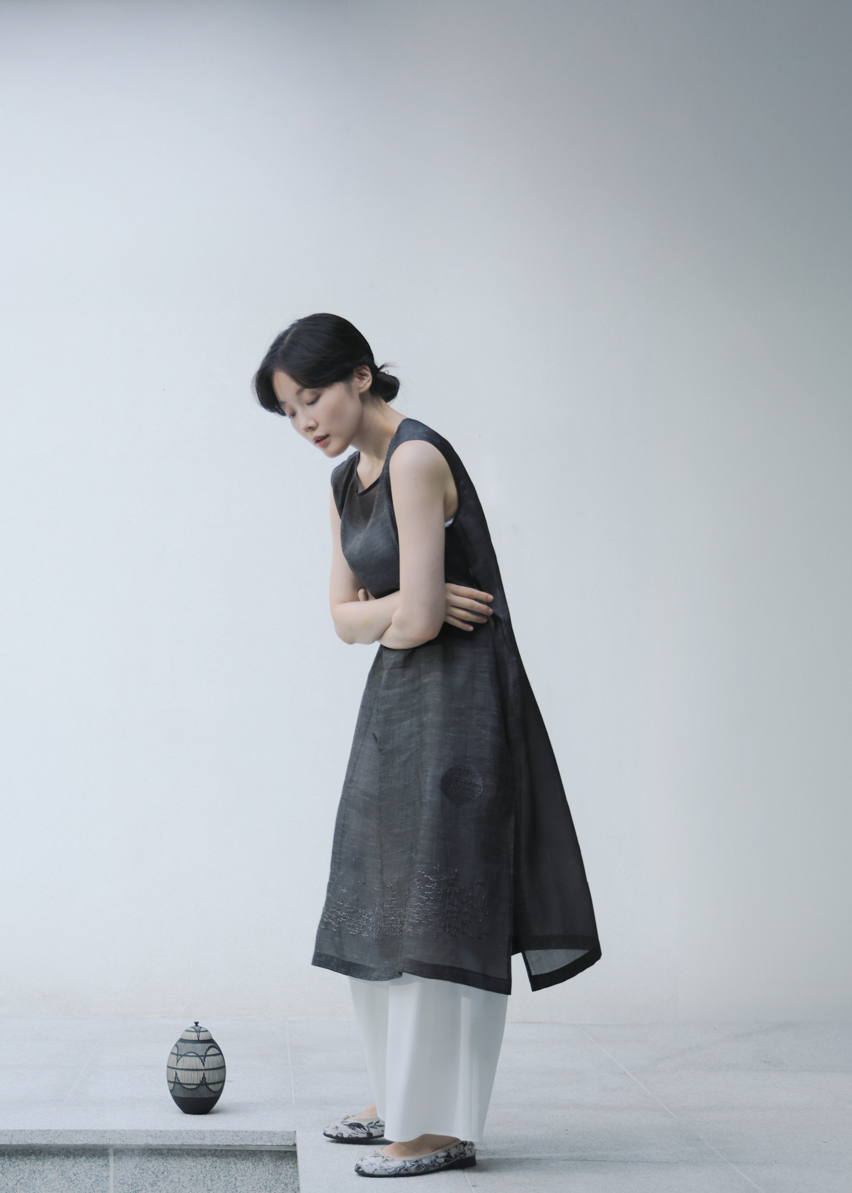 Moon Jar Dress (Muk)