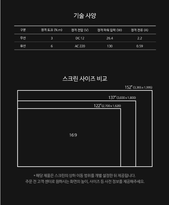 [4더블] 블룸즈베리_광학실버 스크린 122인치 노출형