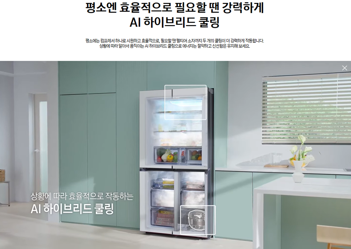 [5쿼드] 삼성 듀얼푸드 쇼케이스 냉장고(889L)