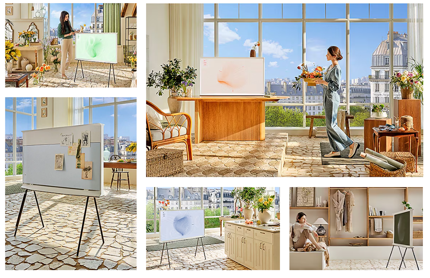 [5쿼드] 75인치 QLED TV+43 Serif TV