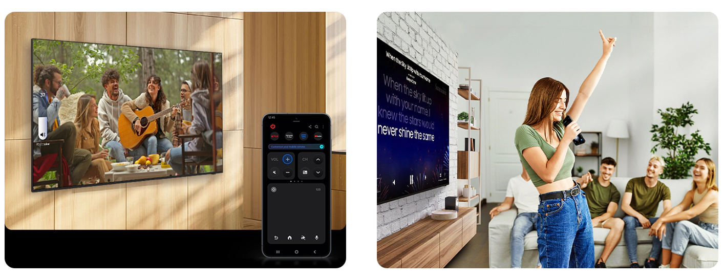 [5쿼드] 75인치 QLED TV+43 Serif TV