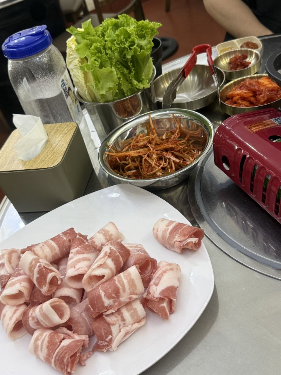 다낭 반주 삼겹살 구성.jpg