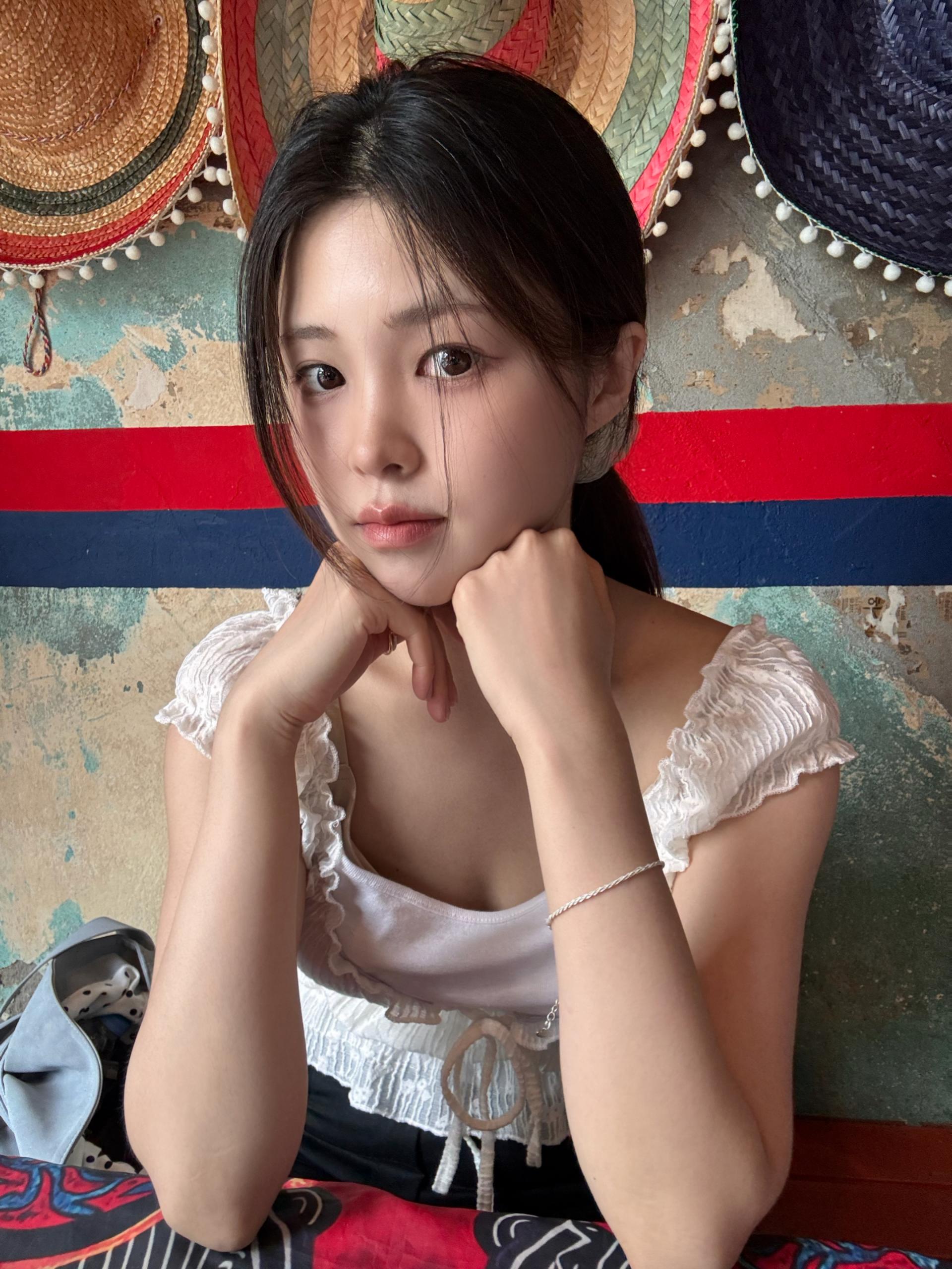(당일발송) 소르베 스모크 프릴 블라우스 - 2color