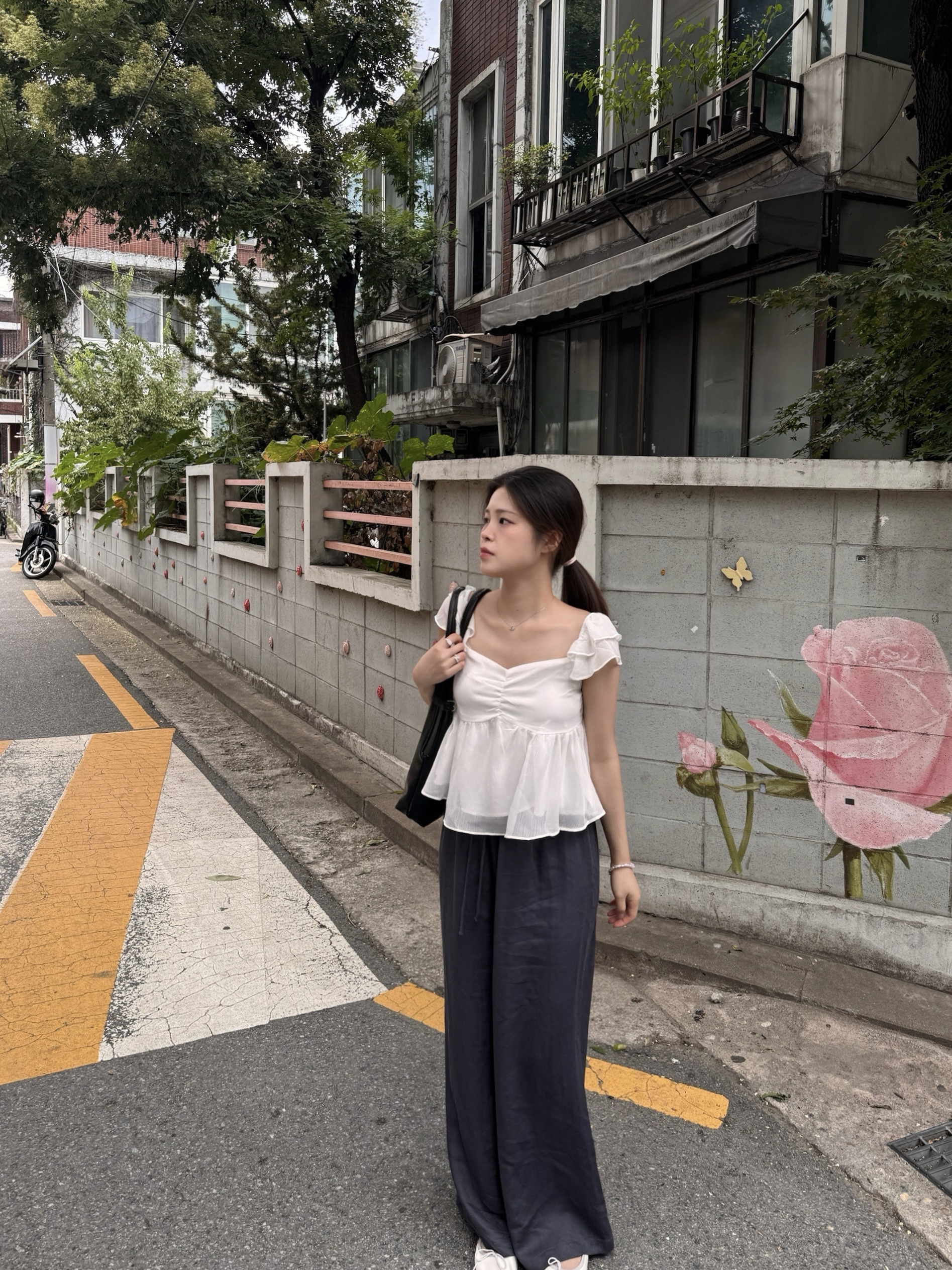 (당일발송) 호올스 밴딩 슬랙스 팬츠 - 2color