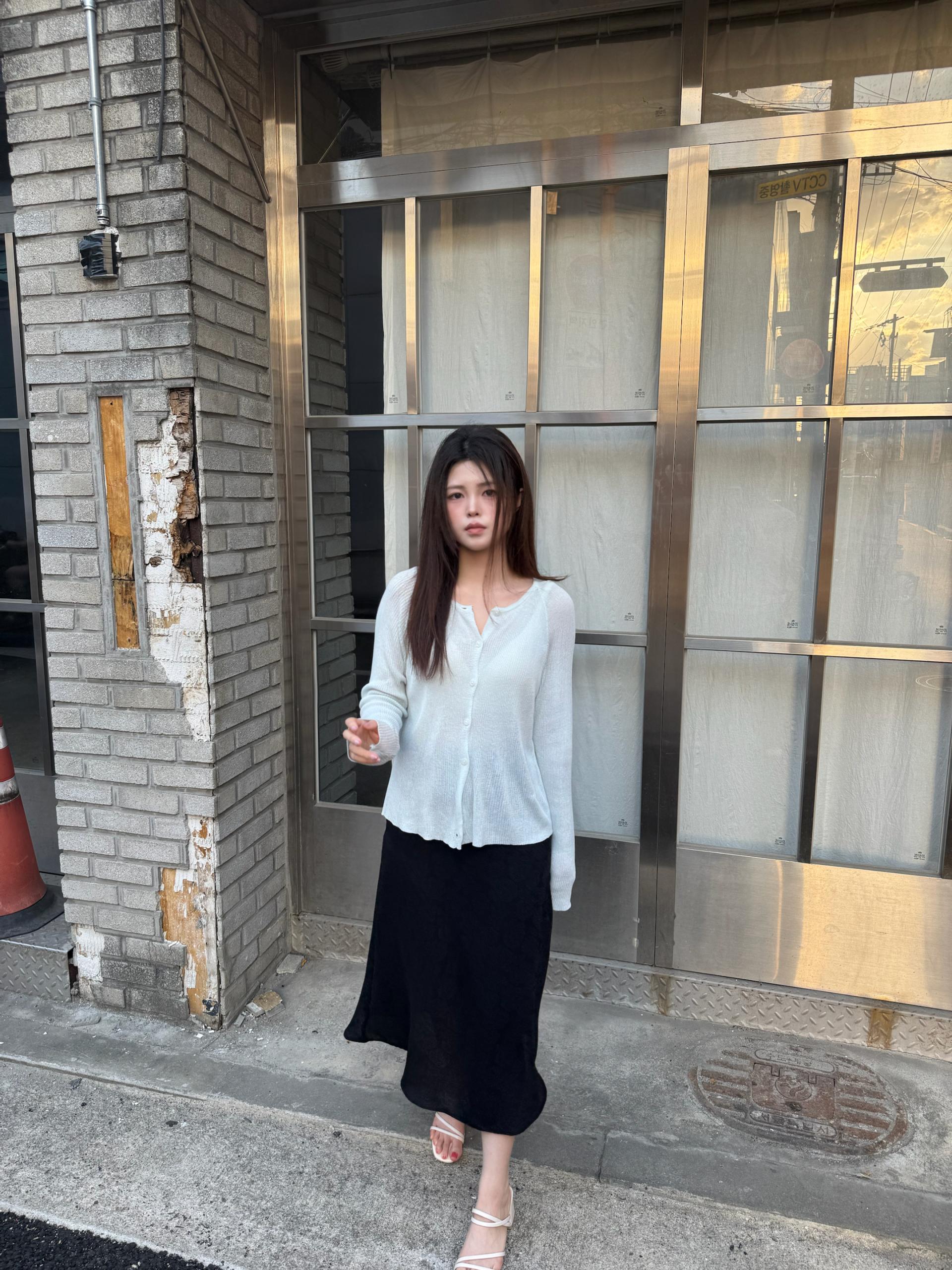 (당일발송) 데일리 썸머 니트 가디건 - 4color