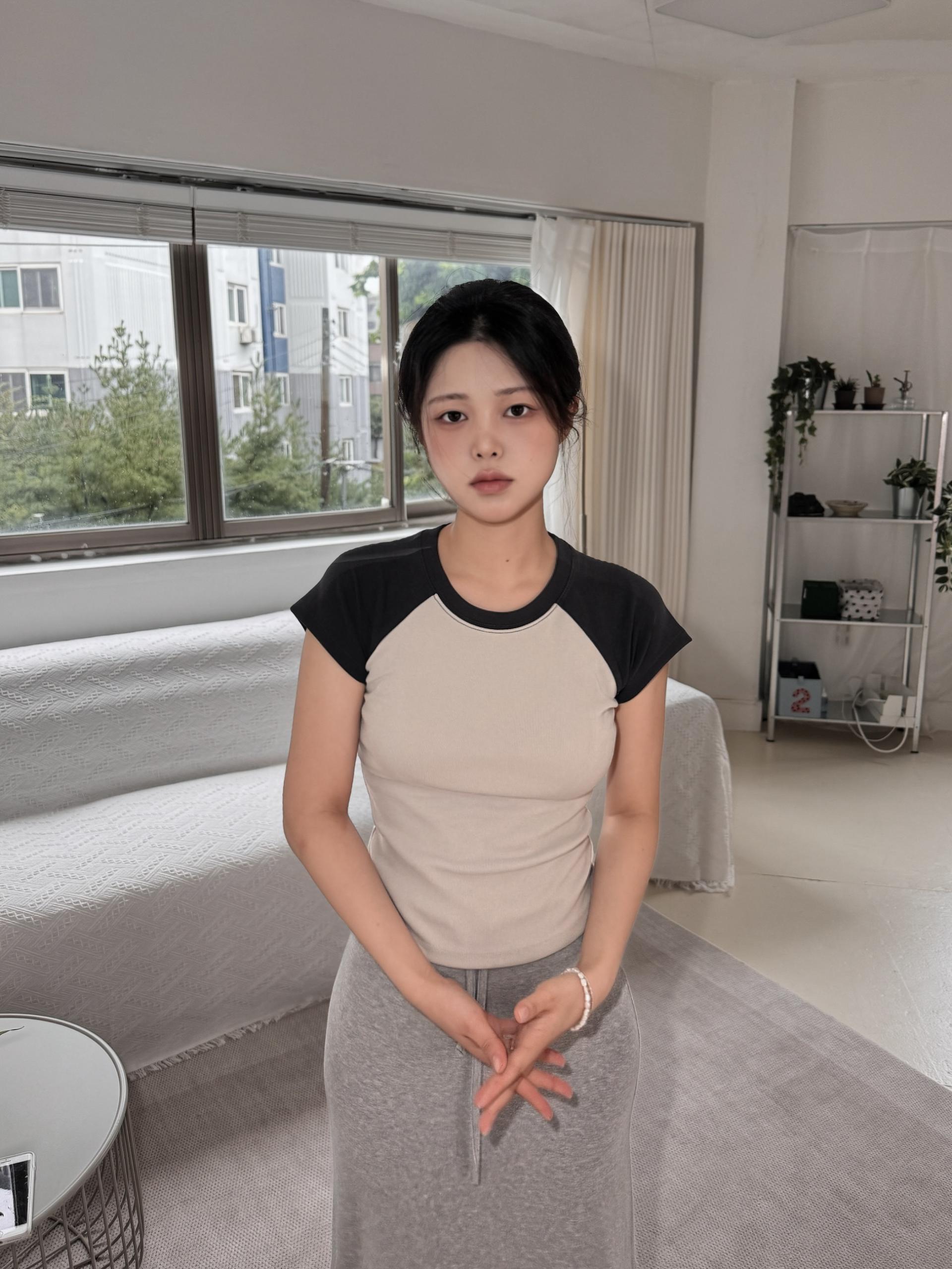 (당일발송) 마크 나그랑 캡 반팔 티 - 2color