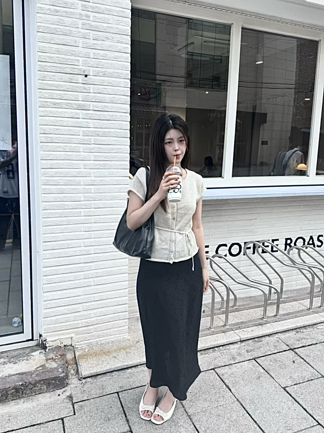 (당일발송) 안느 니트 반팔 가디건 - 3color