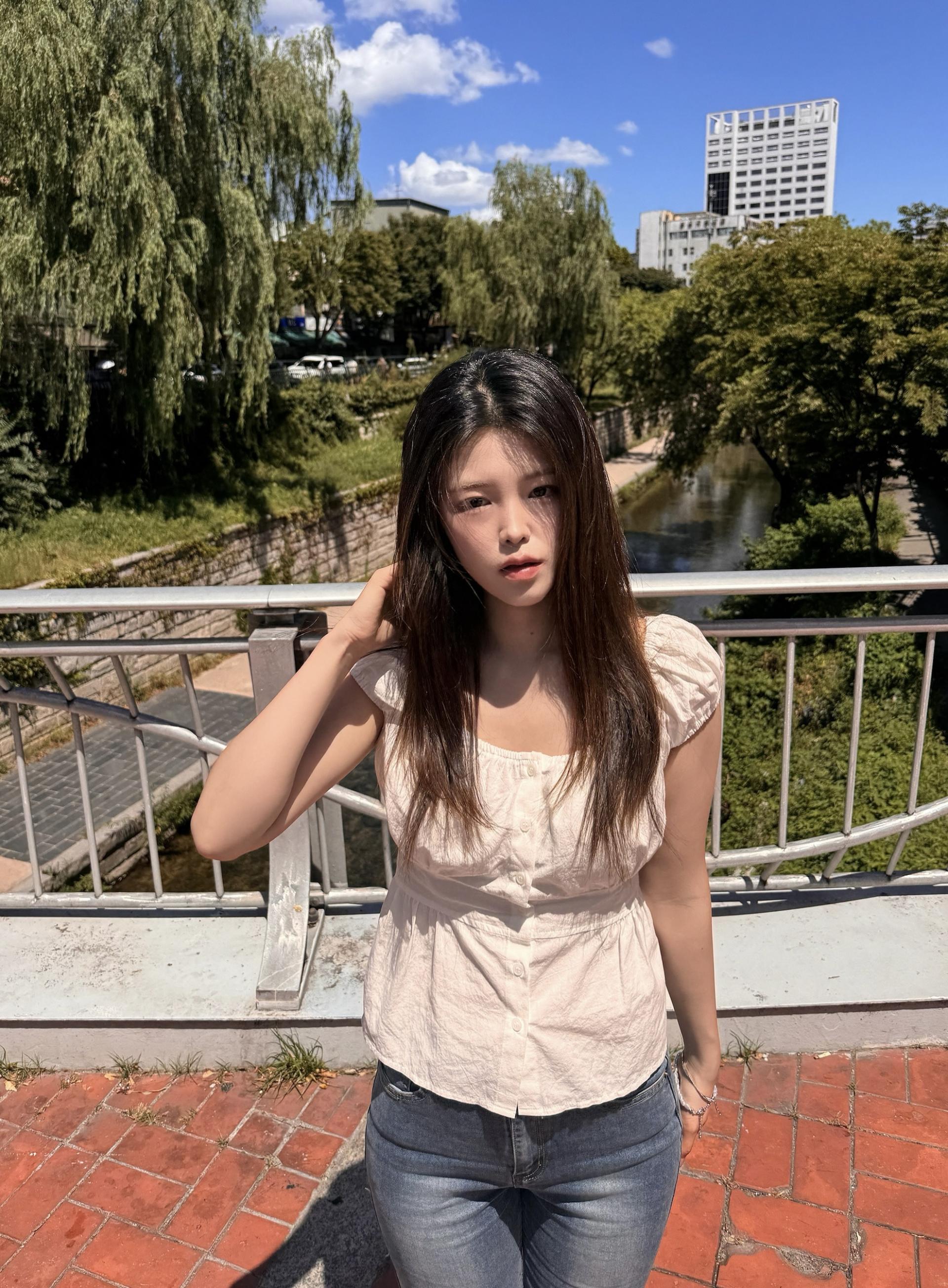 (당일발송) 젠다 부츠컷 데님 카프리 팬츠 - 2color/3size