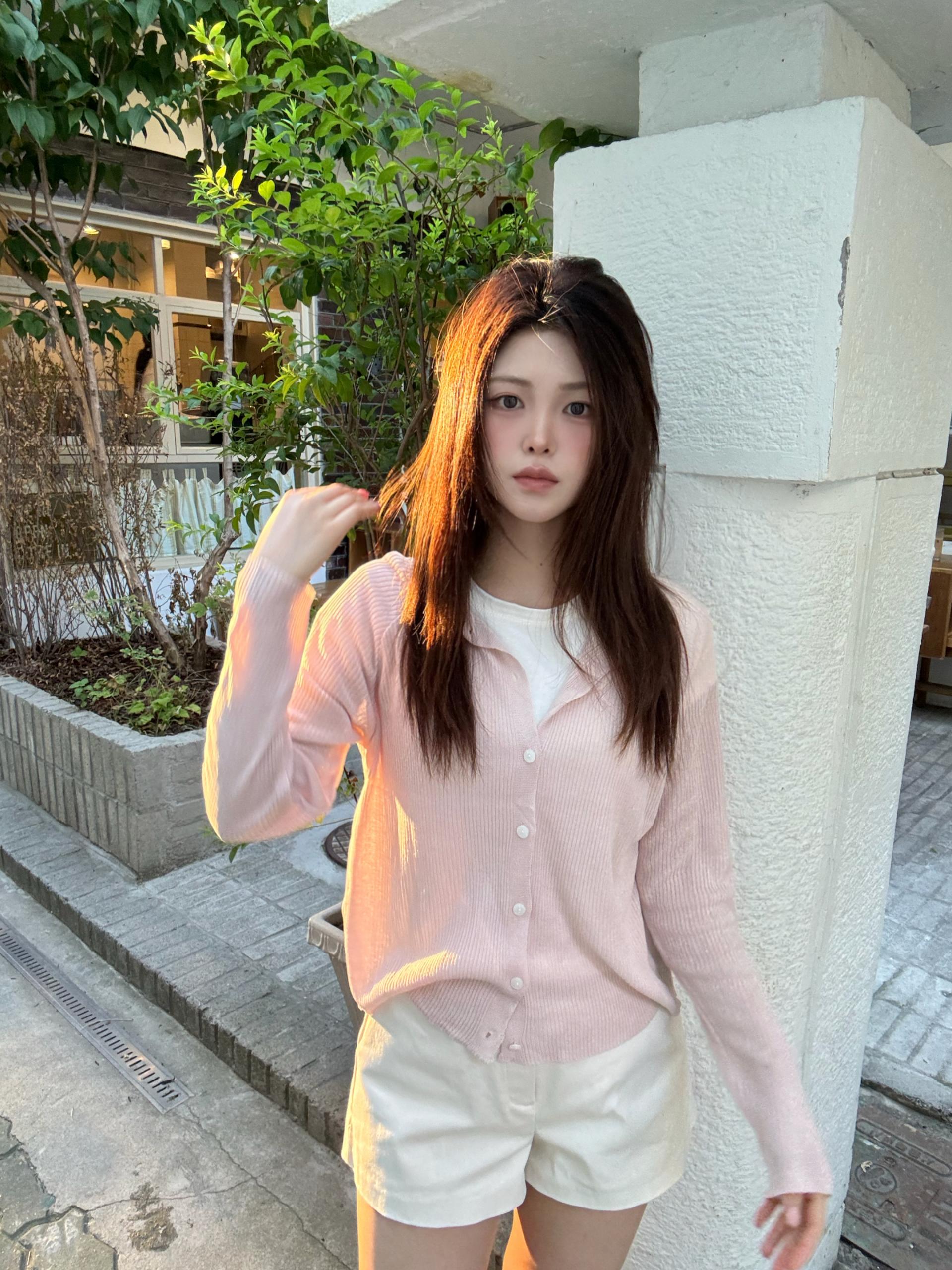 (당일발송) 데일리 썸머 니트 가디건 - 4color