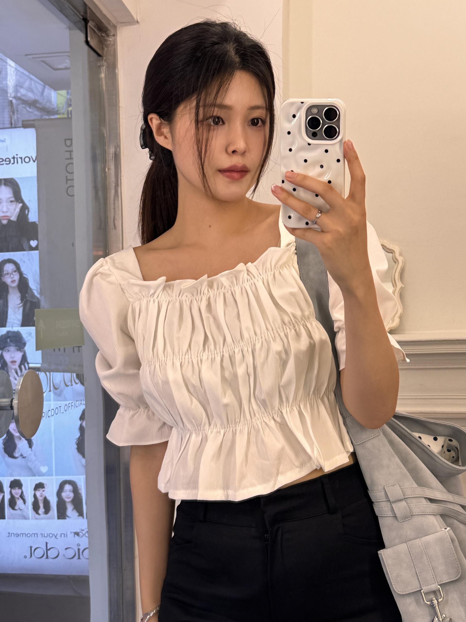 (당일발송-M) 오트 4부 카프리 팬츠 - 1color/2size